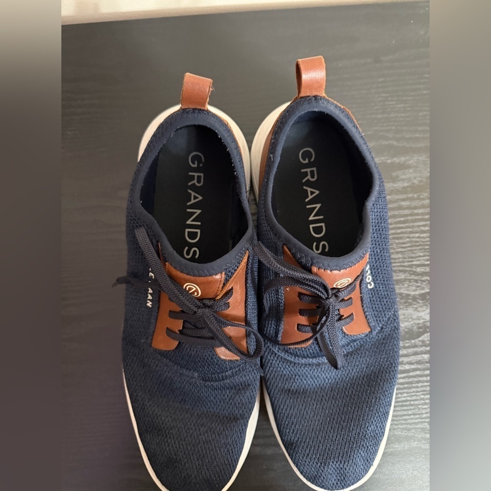 Men's SNEAKER Cole Haan GrandSport Journey Knit - NAVY / SIZE- 12M - Picture 6 of 7